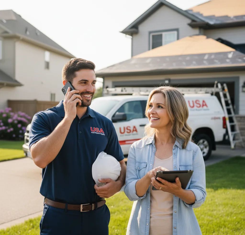 USA Roof Repair Experts customer support in Victorville